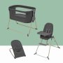 Maxicosi - Ultra Compact: Loa Bouncer + Ava High Chair + Tori Co-sleeper