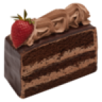 Chocolate Cake Slice