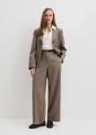 Wool Herringbone Pant