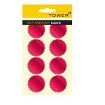 Tower Notarial Seals N40 Metallic Red