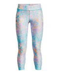Girls' Heatgear Armour Printed Ankle Crop Leggings - 523 Ylg