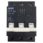 LC-3 Circuit Breaker 40A 3-POLE 415V