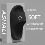 Unisex Solid Colour Open Toe Breathable Slippers Comfy Non Slip Casual Soft Sole Eva Slides For Men's & Women's Indoor Activitie
