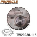 Diamond Blade 230 MMX22.22 MM+115 MMX22.2 Mm Segemented TW20230 115 - Diamond Blade 230MMX22.22MM+115MMX22.2MM Segemented TW2023