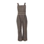 Black Printed Dungaree
