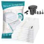 Vacuum Storage Bags With Electric Air PUMP-10 Pack Space Saver Bag