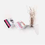 Emerging Creatives U-bend It Shelf - White