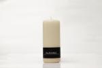 Pillar Candle Butter Yellow 7.5X18CM