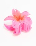Watermelon Frangipani Hair Claw Clip