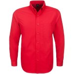 Mens Long Sleeve Preston Shirt Red
