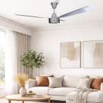 Maxima Silver 3-BLADE Aluminium Ceiling Fan 120CM