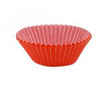 Carmen Muffin Cups Solid Orange 50X32