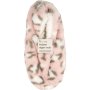 Clicks Leopard Fluffy Slippers Pink