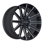 18" A-line Dare 6 139 Satin Black Milled Alloy Wheels - Autostyle Motorsport South Africa