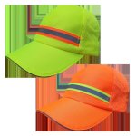 Lime Hiviz Golf Cap With Reflective