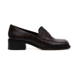 Bet Nia Leather Loafer -dark Brown