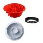 Killer Deals Round Swirl + Spiral Bundt Cake Silicone Baking Mould Combo - Best Bargains Online