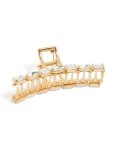 Goldair Gold Diamante Hair Claw Clip
