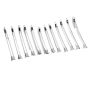 12 Pcs Front Griller Trim Kidney Grille For Ghibli Compatible With Maserati