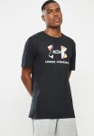 Under Armour Ua Kazoku Sportstyle Logo Short Sleeve Tee - Black