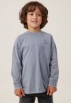 Cotton On The Essential Long Sleeve Tee - Steel Wash