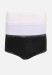 Tommy Hilfiger 3 Pack Hw Bikini - Black grey lavender