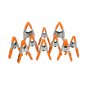 Spring Clamp Set 10PC Steel 8X20MM & 2X50MM