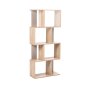 - Motinti 4 Shelf Unit - Oak