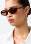 Tortoiseshell Oval Sunglasses