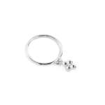 The Quattuor Charm Ring In Silver - O1 2