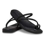 Crocs Miami Toe Loop Sandal - Black - 8