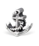 C298-C28195 - 925 Sterling Silver Anchor European Charm Bead
