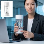 Electric Self-stirring Protein Shaker Bottle