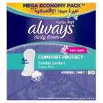Always Liners 80'S Normal Scented