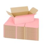 9X6X4 Shipping Boxes For Small Business 30 Pack Pink Corrugated Cardboard Boxes Small Mailing Boxes For Shipping Packing