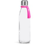 Kooshty Loopy Glass Water Bottle 650ML – Pink