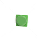 Remote Replacement Button Green