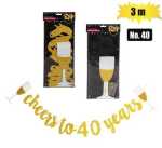 3M Party Banner Milestone NO-40