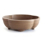 10" Chinese Unglazed Containers - Floriated 25.5 X 21 X 8CM