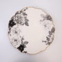 Jenna Clifford - Black Rose Dinner Plate Set Of 4