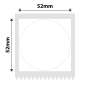 NB564 - NIIMBOT - K3 ONLY - 52X52MM - 580 WHITE ROUND LABELS
