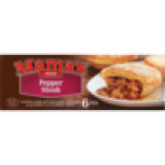 Frozen Pepper Steak Pies 6 Pack