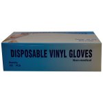 Disposable Vinyl Gloves Large