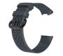 Breathable Mesh Silicone Band For Fitbit Charge 3 / 3SE /4 -slate