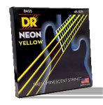 Dr Bass Strings Neon Yellow 4STR