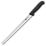 Victorinox Swiss Army Victorinox Fibrox Salmon Knife Flute Black 30CM