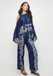 Edit Co-ord Wide Leg - Bold Silhouette Floral
