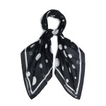 Ikon Dots Scarf -black
