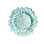 Turquoise Flower Underplate