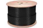 Cattex CAT6500S-OUT-P 500M Black CAT6 Cable Outdoor Non Stp Uv Sheath